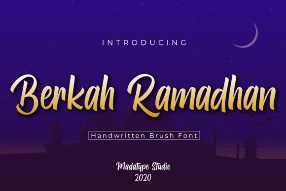 Berkah Ramadhan: A Handwritten Font for Editorial Warmth
