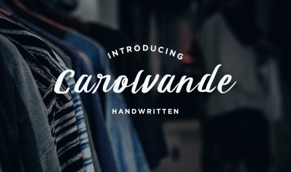 Carolvande: The Handwritten Font for Crafters