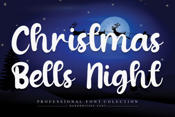 Christmas Bells Night Font Review for Designers