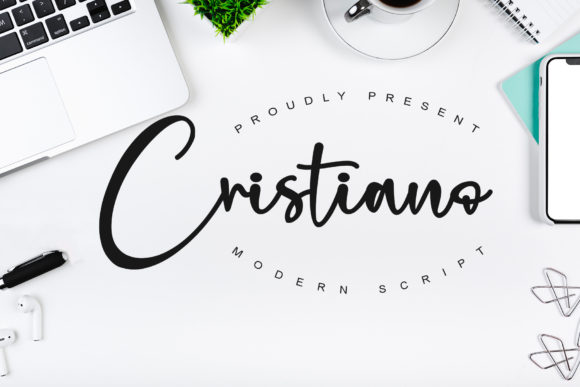Cristiano Font: A Modern Script for Crafters