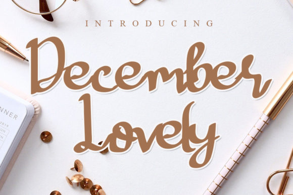 December Lovely: A Delicate Handwritten Font for Branding