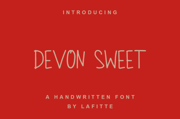 Devon Sweet: A Modern Handwritten Font for Branding