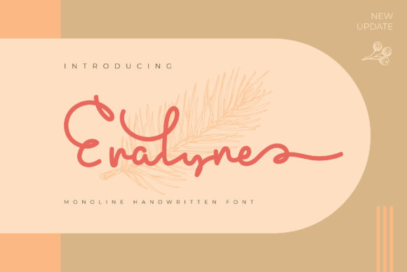 Eralyne: A Handwritten Font for Digital Design