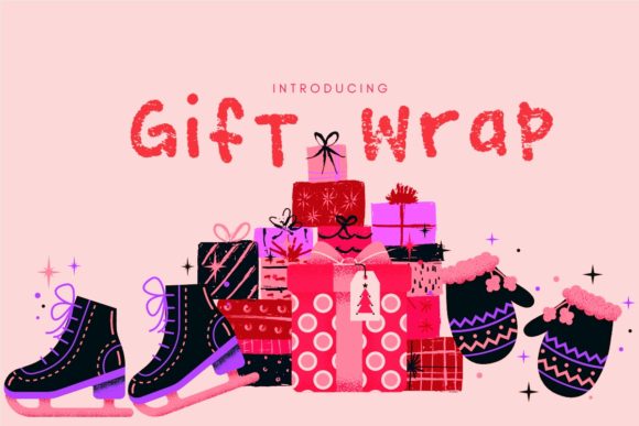 Gift Wrap Font: A Sweet Typeface for Branding