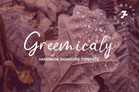 Greemicaly: A Balanced Script Font for Modern Web Design