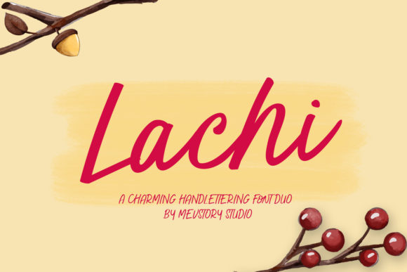Lachi Typeface Review: Elegant Script for Branding
