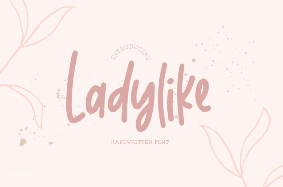 Ladylike Font: A Gentle Typeface for Editorial Design