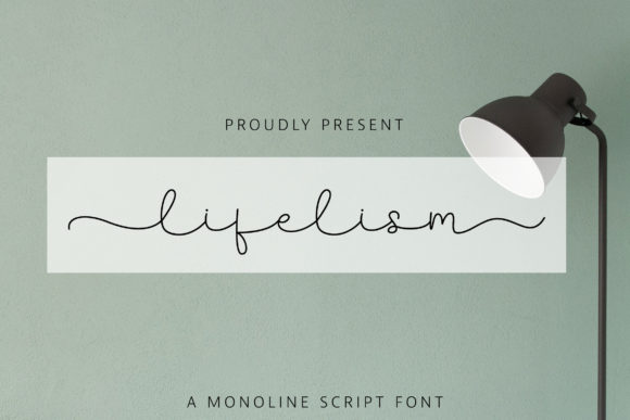 Lifelism: A Delicate Handwritten Typeface for Editorial Design