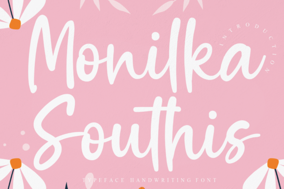 Monilka Southis: A Handwritten Font for Digital Design