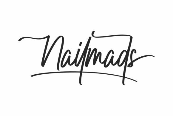 Nailmads: A Modern Script Font for Web Design