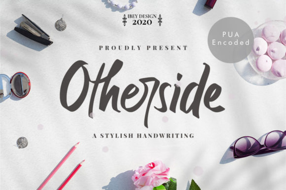 Otherside: A Handwritten Font for Editorial Design