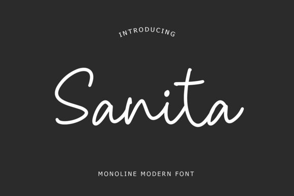 Sanita: The Script Font That Elevates Campaigns