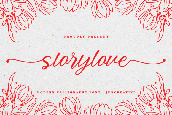 Storylove: A Modern Script Font for Branding