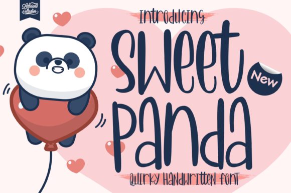 Sweet Panda: A Playful Handwritten Typeface for Editorial Design